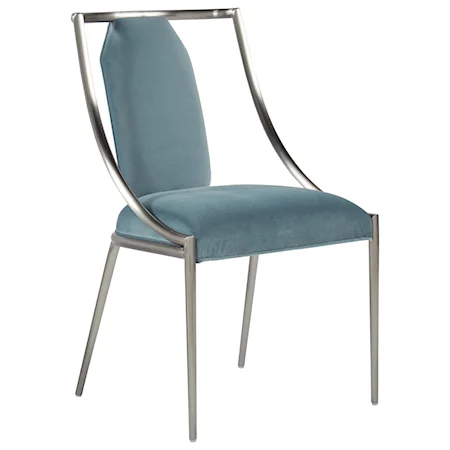 Glam Contemporary Dining Sling Chair